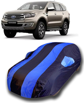 KASHYAP ENTERPRISE Car Cover For Ford Endeavour (With Mirror Pockets)(Blue)