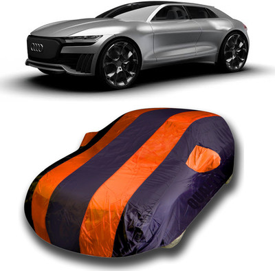 KASHYAP ENTERPRISE Car Cover For Audi Q4 Etron Concept (With Mirror Pockets)(Orange)