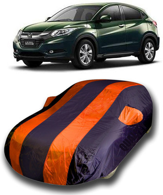 KUSHWAHA Car Cover For Honda Vezel (With Mirror Pockets)(Orange)