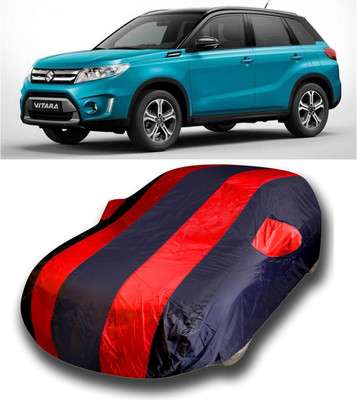 APNEK Car Cover For Maruti Suzuki Grand Vitara (With Mirror Pockets)(Red)