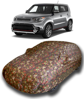 KASHYAP ENTERPRISE Car Cover For Kia Soul (With Mirror Pockets)(Multicolor)