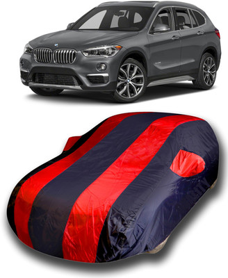 KUSHWAHA Car Cover For BMW X1 (With Mirror Pockets)(Red)