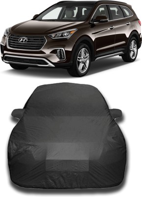 KASHYAP ENTERPRISE Car Cover For Hyundai SantaFe (With Mirror Pockets)(Multicolor)