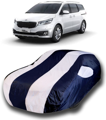 KUSHWAHA Car Cover For Kia Grand Carnival (With Mirror Pockets)(White)