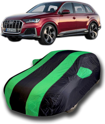 SanginiSang Car Cover For Audi Q7 (With Mirror Pockets)(Green)