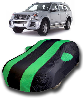 KASHYAP ENTERPRISE Car Cover For Isuzu MU-7 (With Mirror Pockets)(Green)