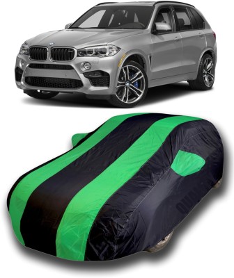 KASHYAP FASHION WORLD Car Cover For BMW X5M (With Mirror Pockets)(Green)