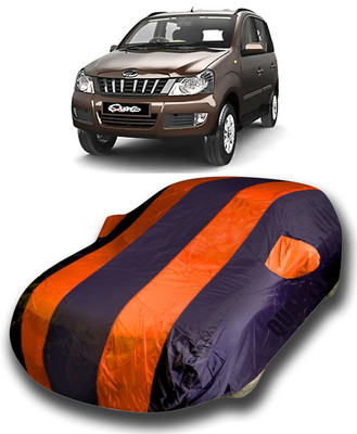 KASHYAP ENTERPRISE Car Cover For Mahindra Quanto (With Mirror Pockets)(Orange)