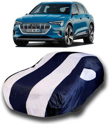KASHYAP ENTERPRISE Car Cover For Audi E-TRON (With Mirror Pockets)(White)