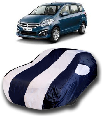 KASHYAP ENTERPRISE Car Cover For Maruti Suzuki Ertiga (With Mirror Pockets)(White)