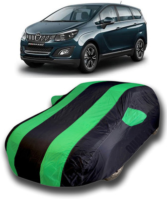 siddharth fashion Car Cover For Mahindra Marazzo (With Mirror Pockets)(Green)