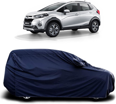 siddharth fashion Car Cover For Honda WR-V (With Mirror Pockets)(Blue)