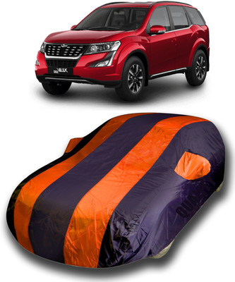 KASHYAP ENTERPRISE Car Cover For Mahindra XUV 500 (With Mirror Pockets)(Orange)