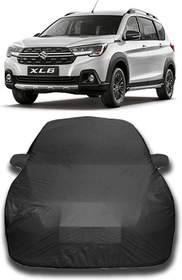 SanginiSang Car Cover For Maruti Suzuki XL6 (With Mirror Pockets)(Grey)