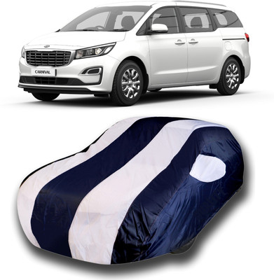 SanginiSang Car Cover For Kia Carnival (With Mirror Pockets)(White)