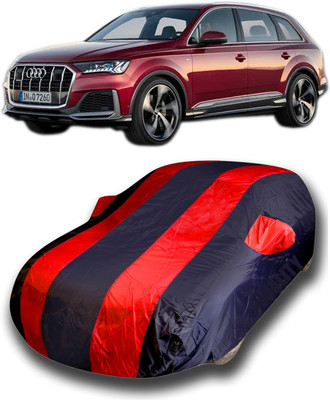 SanginiSang Car Cover For Audi Q7 (With Mirror Pockets)(Red)