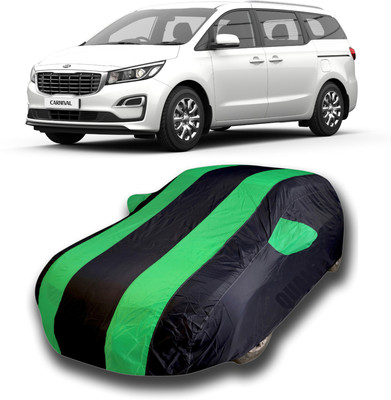 KASHYAP ENTERPRISE Car Cover For Kia Carnival (With Mirror Pockets)(Green)