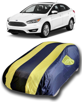 KASHYAP ENTERPRISE Car Cover For Ford Focus (With Mirror Pockets)(Yellow)