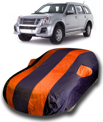 KASHYAP ENTERPRISE Car Cover For Isuzu MU-7 (With Mirror Pockets)(Orange)