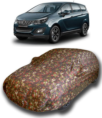 SanginiSang Car Cover For Mahindra Marazzo (With Mirror Pockets)(Multicolor)