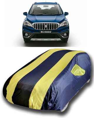 SanginiSang Car Cover For Maruti Suzuki S-Cross (With Mirror Pockets)(Yellow)