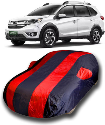 SanginiSang Car Cover For Honda BR-V (With Mirror Pockets)(Red)