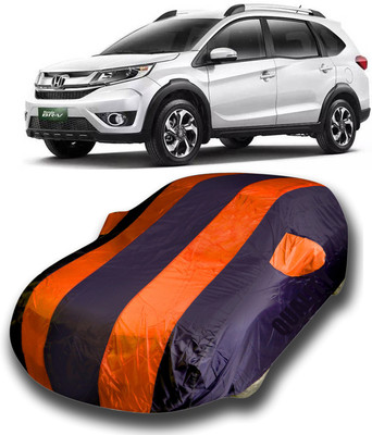 APNEK Car Cover For Honda BR-V (With Mirror Pockets)(Orange)