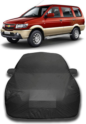 KASHYAP FASHION WORLD Car Cover For Chevrolet Tavera (With Mirror Pockets)(Multicolor)