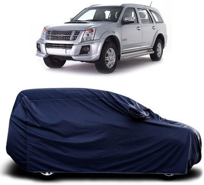 KASHYAP ENTERPRISE Car Cover For Isuzu MU-7 (With Mirror Pockets)(Blue)