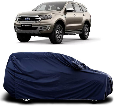 KASHYAP ENTERPRISE Car Cover For Ford Endeavour (With Mirror Pockets)(Blue)