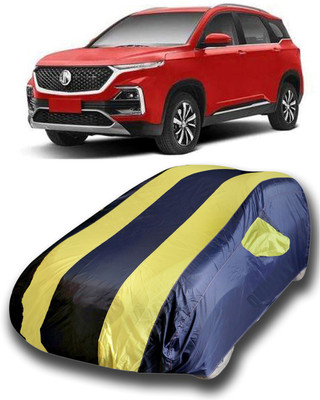 SanginiSang Car Cover For MG Hector (With Mirror Pockets)(Yellow)