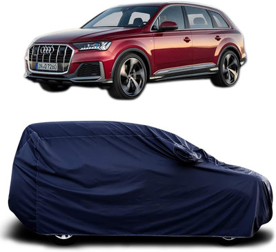 SanginiSang Car Cover For Audi Q7 (With Mirror Pockets)(Blue)