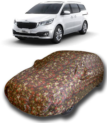 KASHYAP ENTERPRISE Car Cover For Kia Grand Carnival (With Mirror Pockets)(Multicolor)