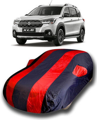 SanginiSang Car Cover For Maruti Suzuki XL6 (With Mirror Pockets)(Red)