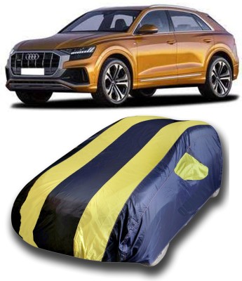 KASHYAP FASHION WORLD Car Cover For Audi Q8 (With Mirror Pockets)(Yellow)