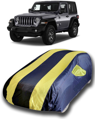 KASHYAP ENTERPRISE Car Cover For Jeep Wrangler (With Mirror Pockets)(Yellow)