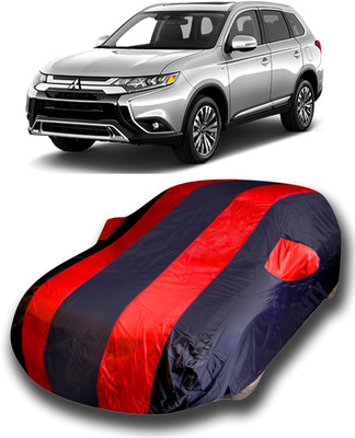 KASHYAP ENTERPRISE Car Cover For Mitsubishi Outlander (With Mirror Pockets)(Red)