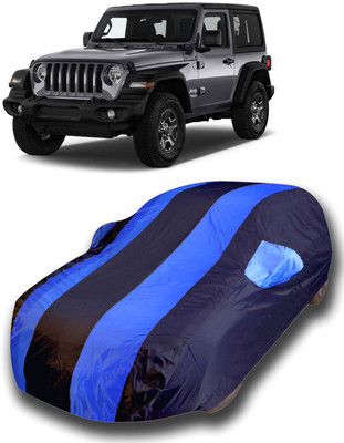KASHYAP ENTERPRISE Car Cover For Jeep Wrangler (With Mirror Pockets)(Blue)