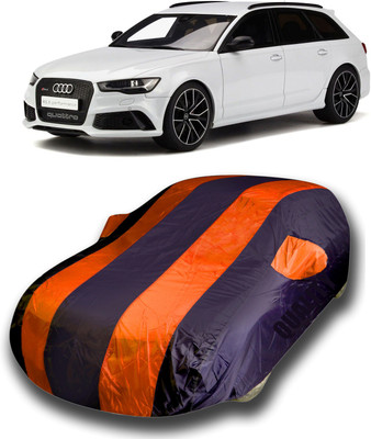 Gavya Car Cover For Audi RS6 (With Mirror Pockets)(Orange)