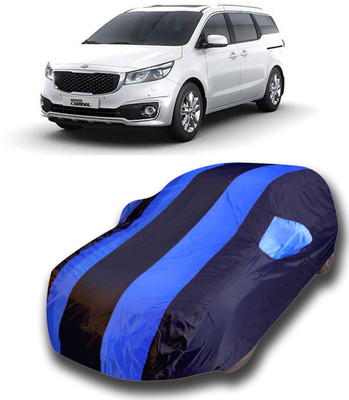 KUSHWAHA Car Cover For Kia Grand Carnival (With Mirror Pockets)(Blue)