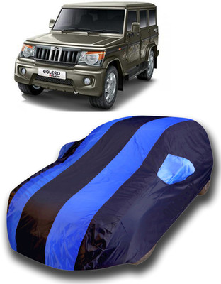 KASHYAP ENTERPRISE Car Cover For Mahindra Bolero (With Mirror Pockets)(Blue)