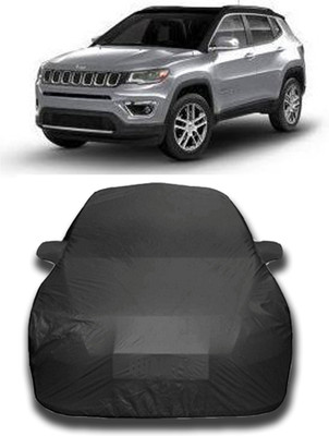 SanginiSang Car Cover For Jeep Compass (With Mirror Pockets)(Multicolor)