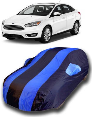 KASHYAP ENTERPRISE Car Cover For Ford Focus (With Mirror Pockets)(Blue)
