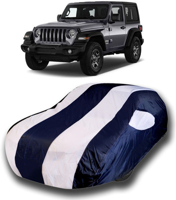 SanginiSang Car Cover For Jeep Wrangler (With Mirror Pockets)(White)