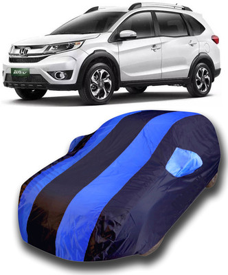 SanginiSang Car Cover For Honda BR-V (With Mirror Pockets)(Blue)