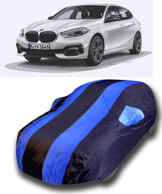 siddharth fashion Car Cover For BMW 1 Series (With Mirror Pockets)(Blue)