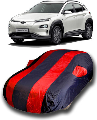 Gavya Car Cover For Hyundai Kona Electric (With Mirror Pockets)(Red, Blue)