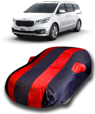 KUSHWAHA Car Cover For Kia Grand Carnival (With Mirror Pockets)(Red)