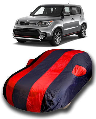 KASHYAP ENTERPRISE Car Cover For Kia Soul (With Mirror Pockets)(Red)