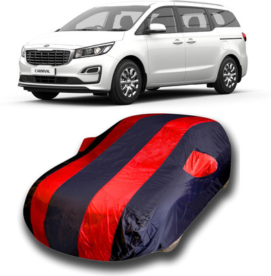 SanginiSang Car Cover For Kia Carnival (With Mirror Pockets)(Red)